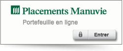 Placements Manuvie - Portefeuille en ligne